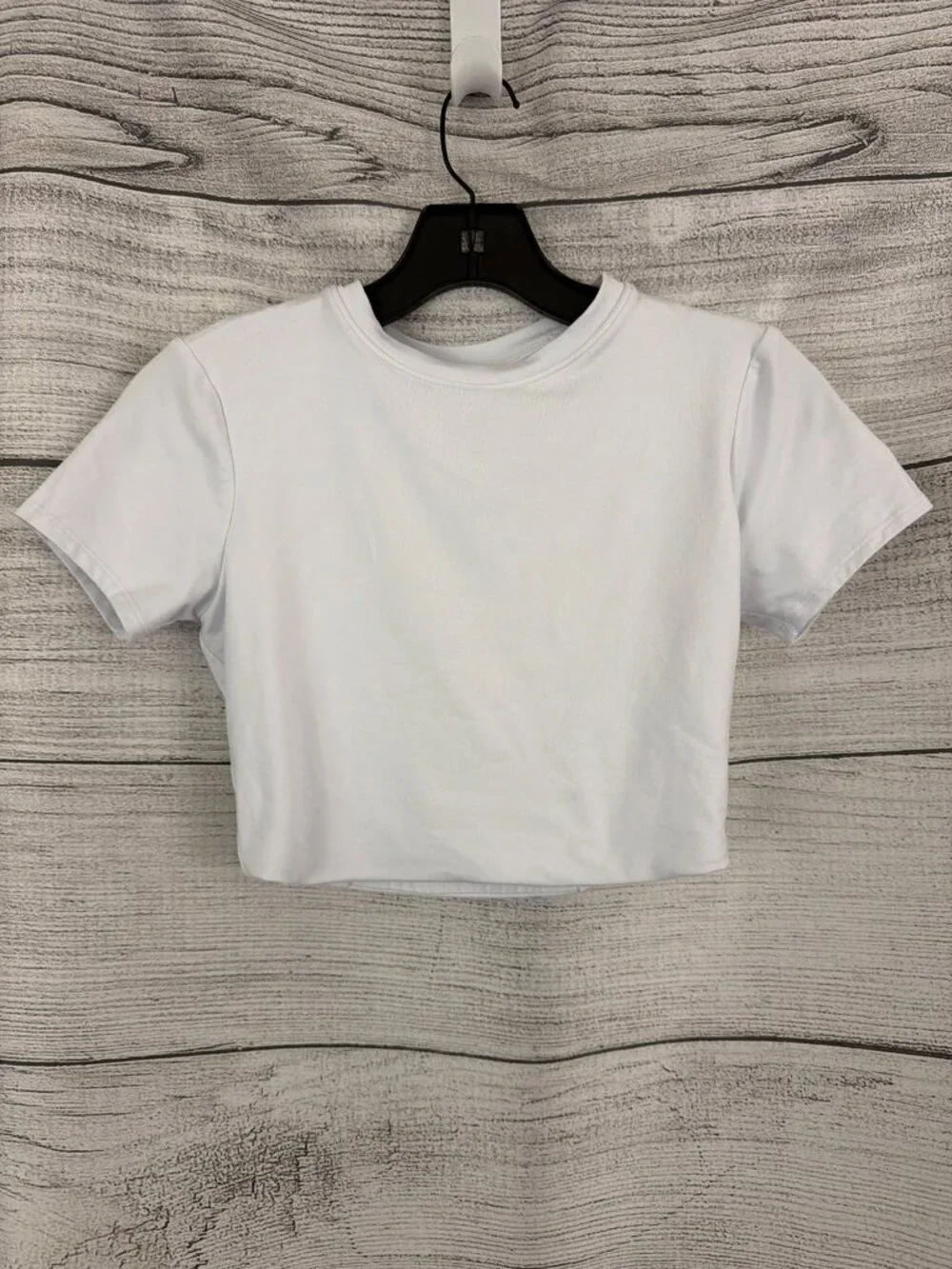 Alo Yoga Cropped Backspin Short Sleeve Size XS